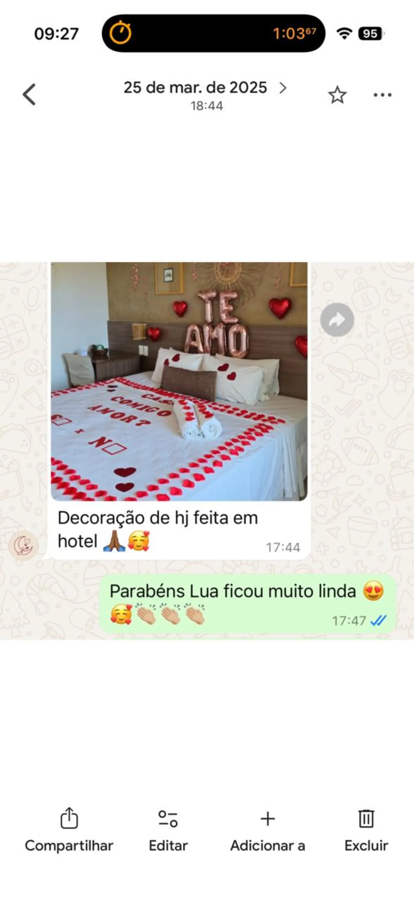 Depoimento de aluna 3